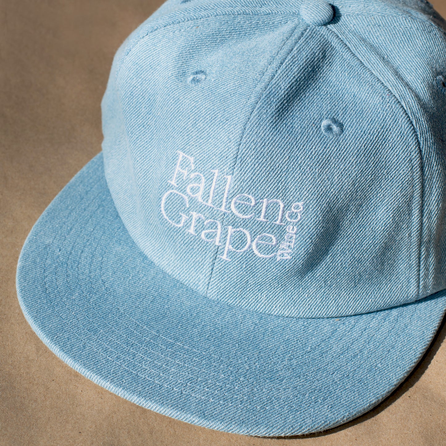 DENIM FALLEN GRAPE CAP